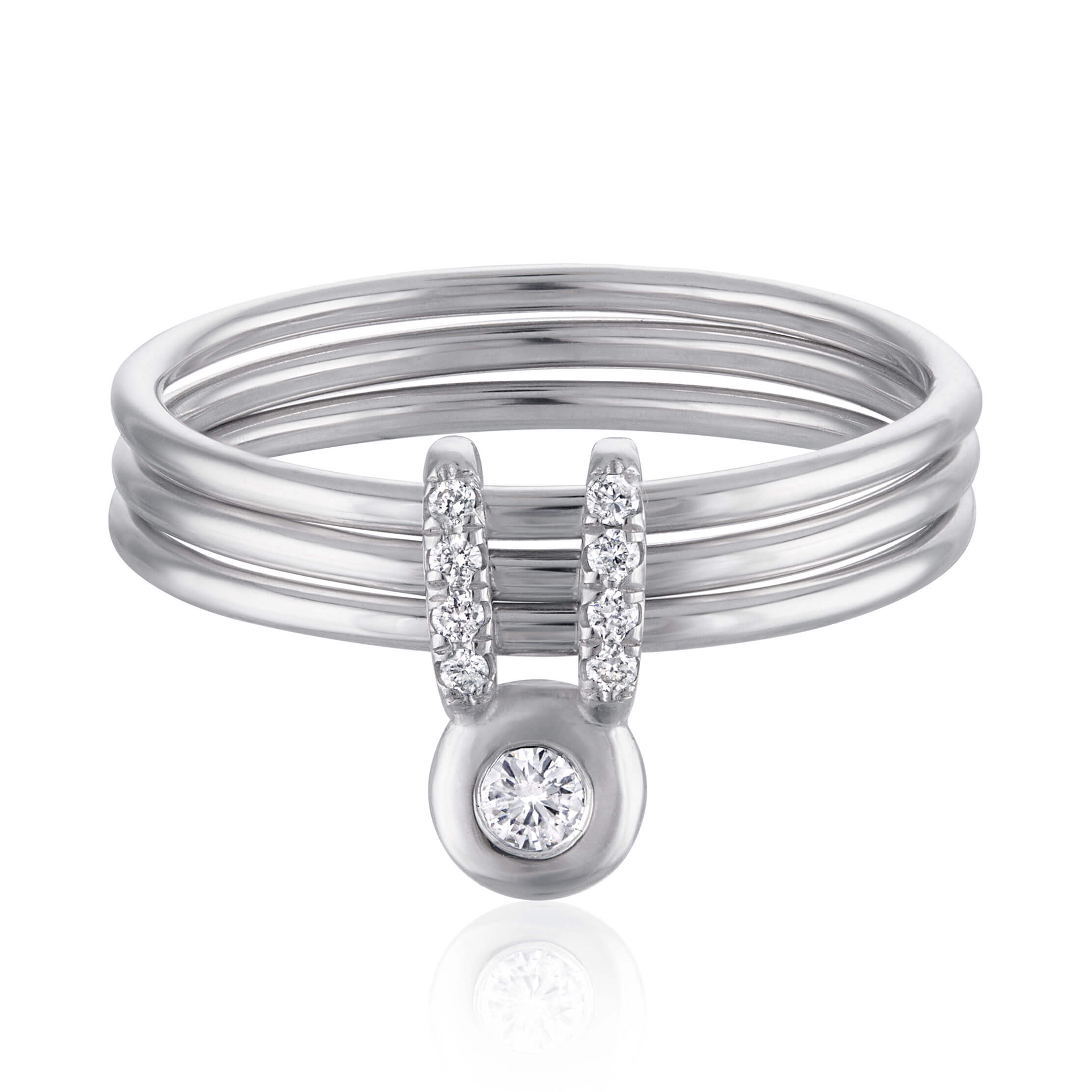【les bon bon】delight ring white gold les bon bon】delight ring white gold