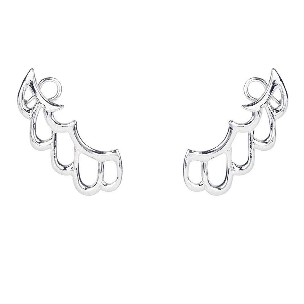 Siren Ear Cuff - Silver