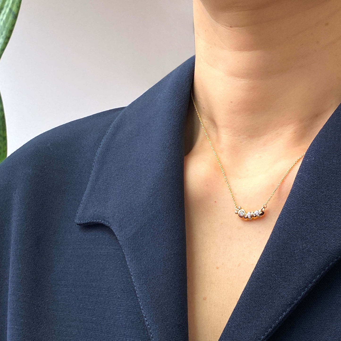 caterpillar necklace