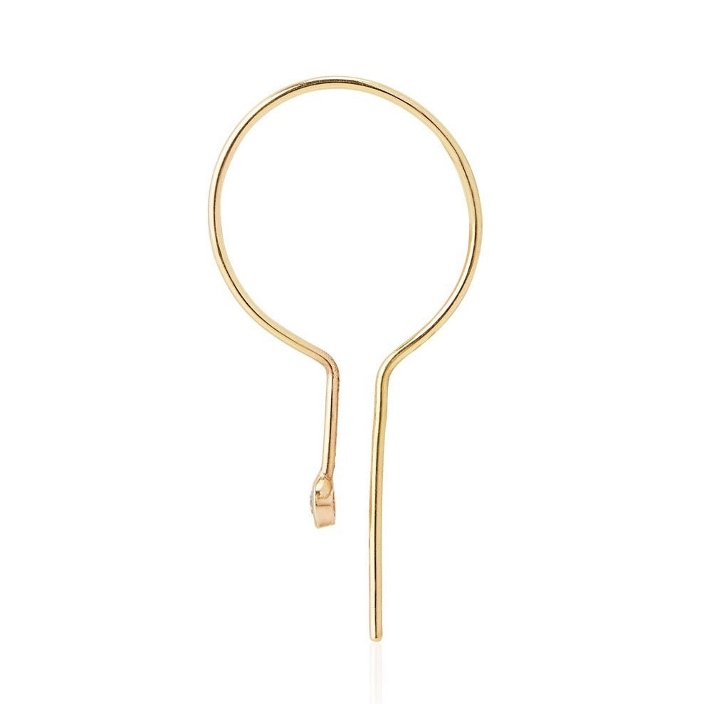 14k earring, single earrings, 14k gold, fine jewelry, earrings, diamond