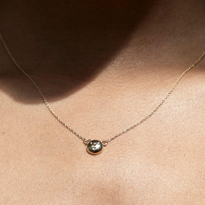 bear necklace with diamonds